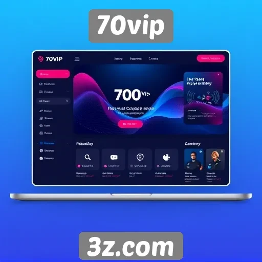 Avaliação da interface e usabilidade do 70vip